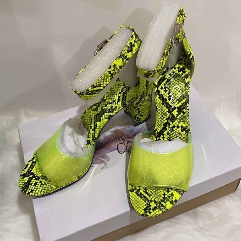 Jessica simpson sherron neon sandals